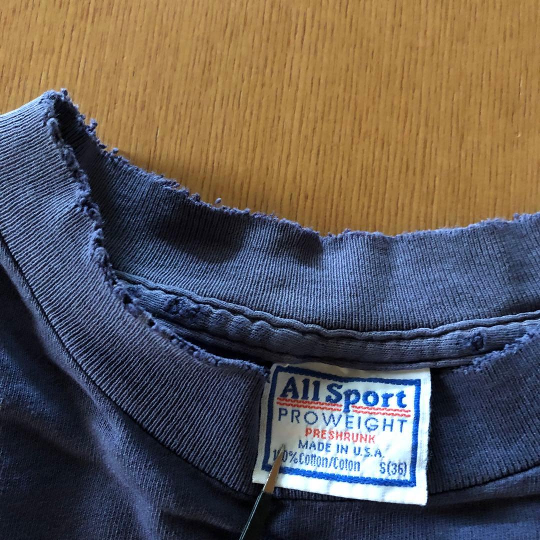 90s パウエル　USA製　Powell 覗きボーンズ Tシャツ S