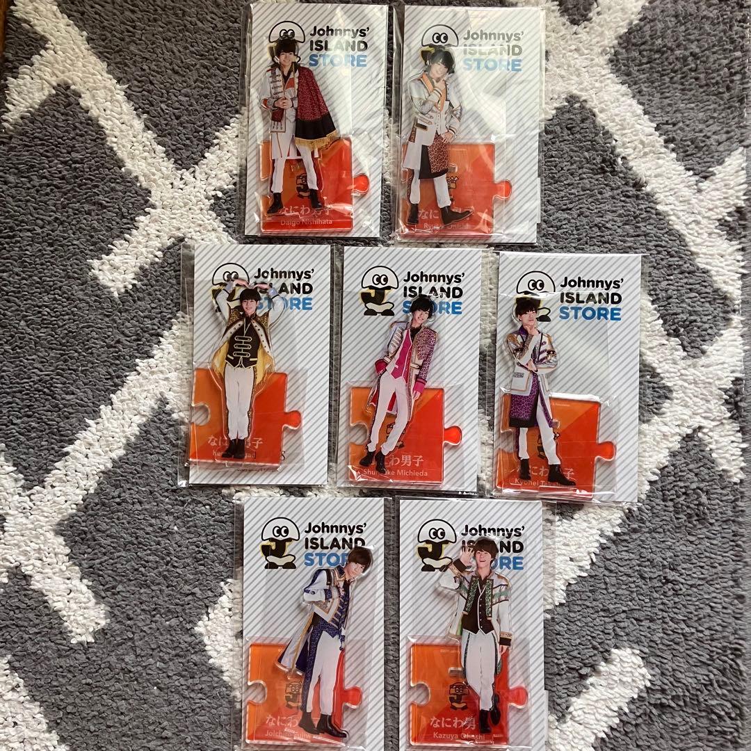 なにわ男子　アクリルスタンド　7個セット