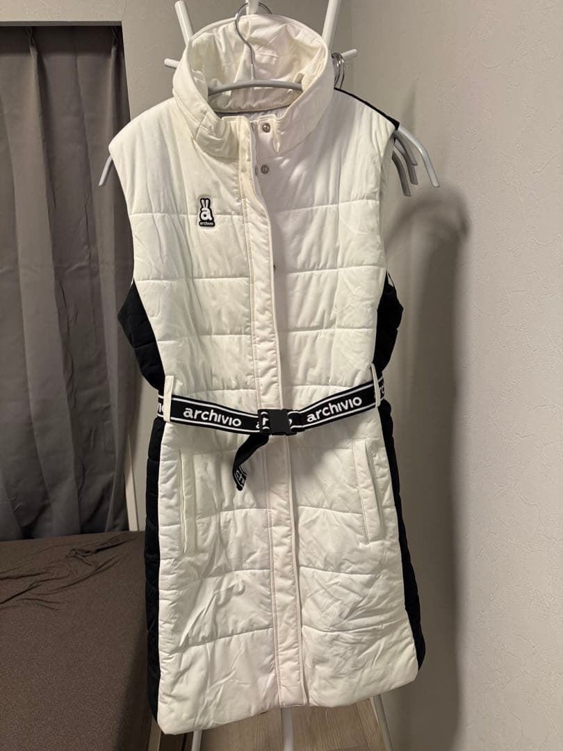 ものarchivio アルチビオ中綿ベスト レッグウォーマー付きサイズ40