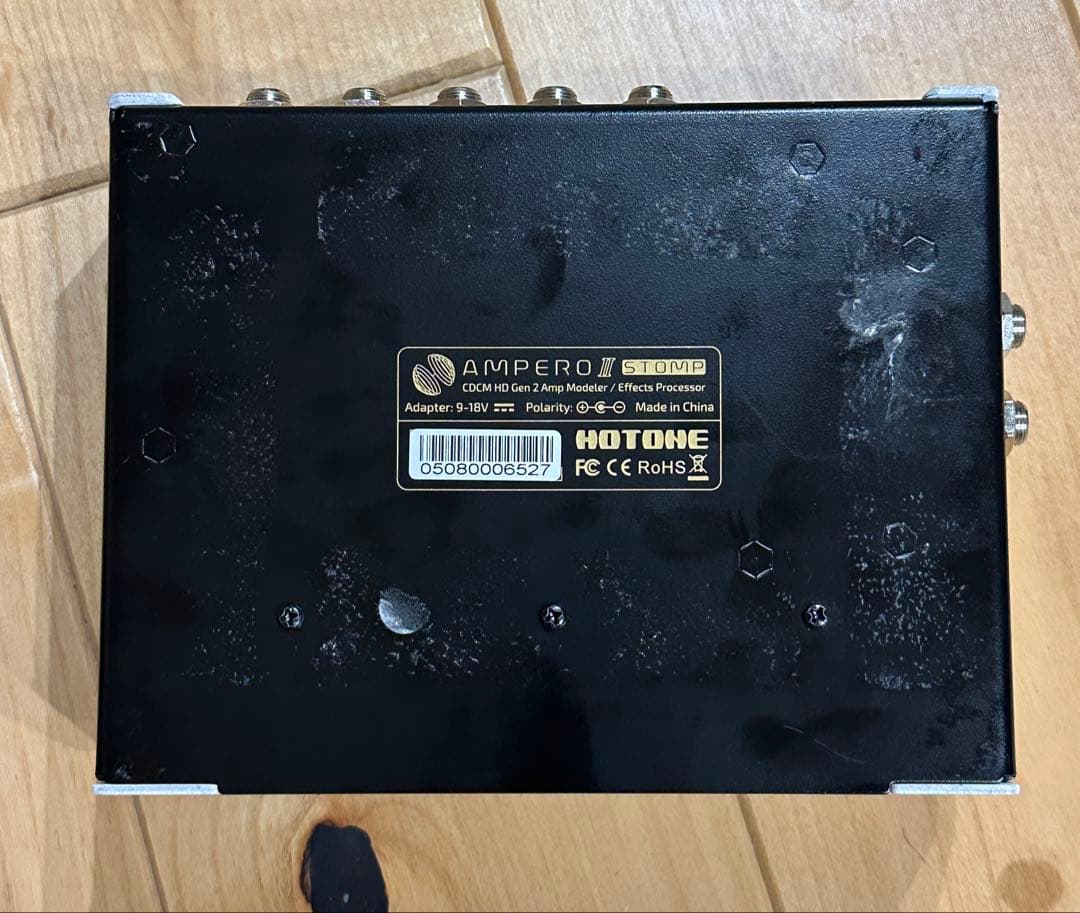 おすすめ！Hotone Ampero II Stomp マルチエフェクター