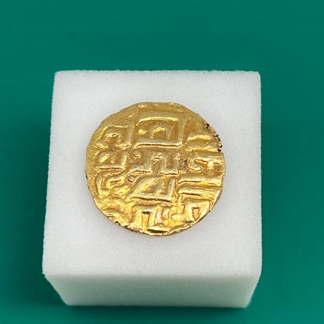 4½マシャ・ディナール金貨 古代インド カラチュリス朝 No.2110