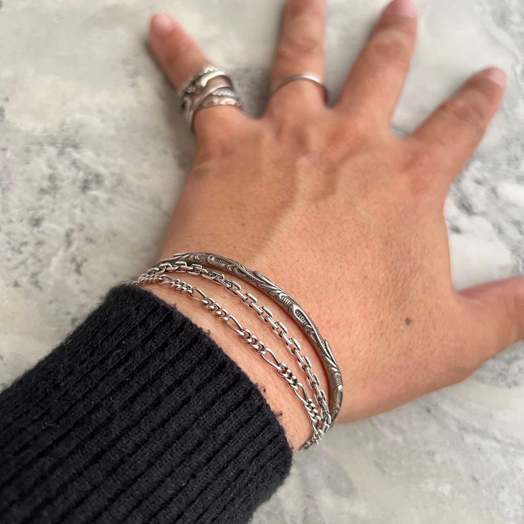 ヴィンテージ アイヴィー バングル ブレスレット ITALY VINTAGE