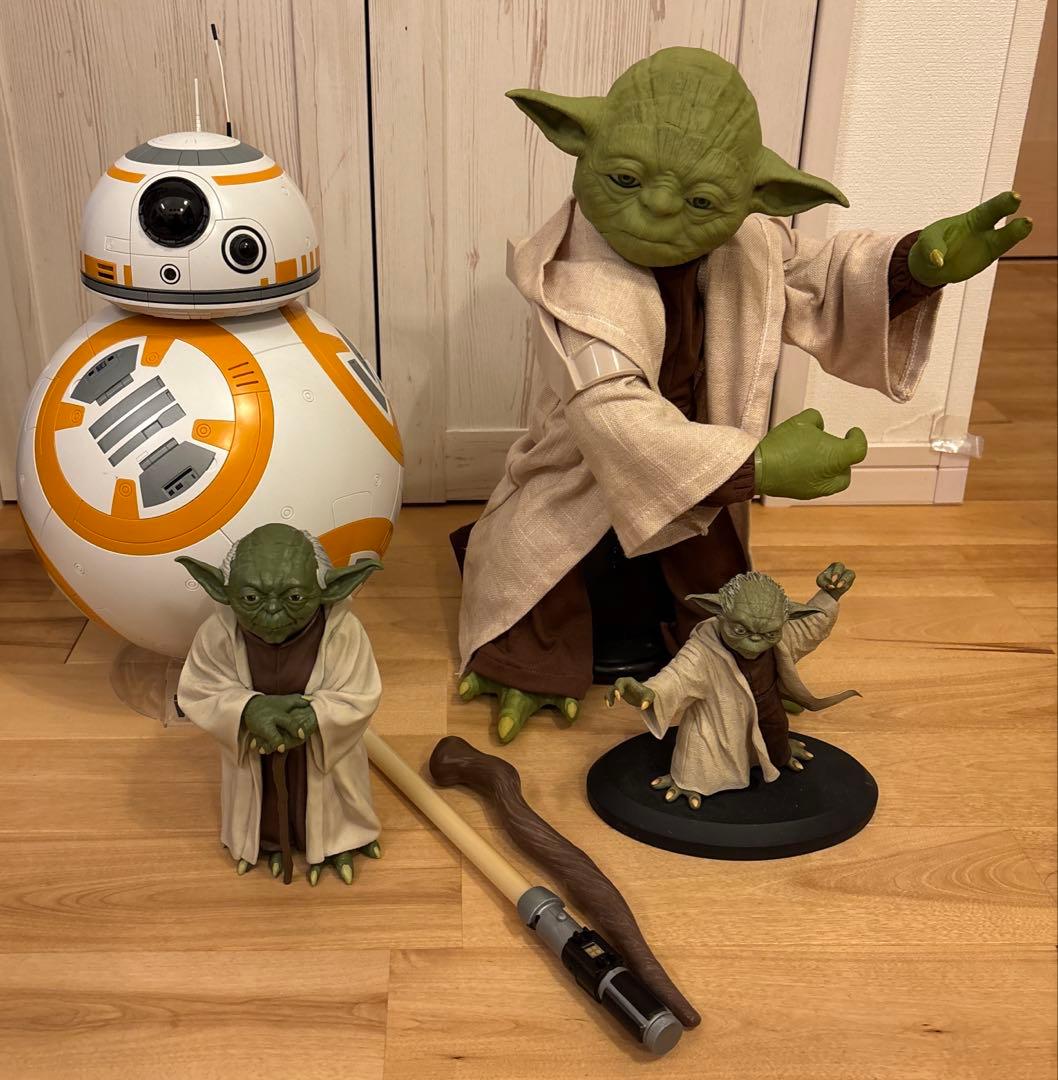 レア物追加　スターウォーズ　ヨーダ・BB-8 フィギュアまとめ売りセット