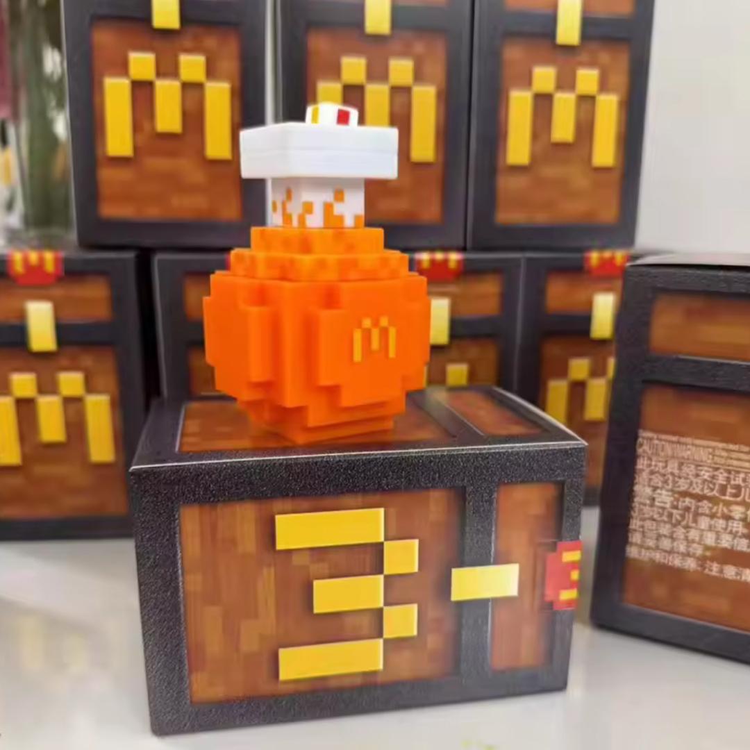 ◆新品◆コンプ◆海外限定マクドナルド キャラクター マイクラ コラボ フィギュア