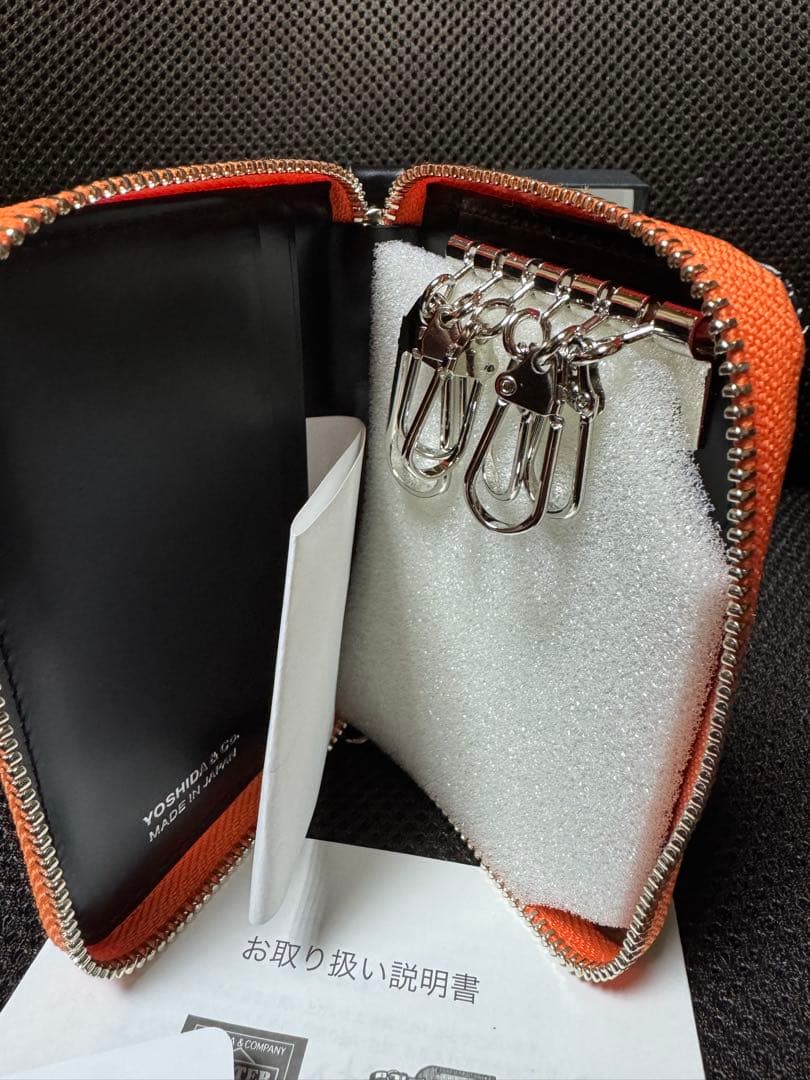 ポーター　ガラスレザー　キーケース