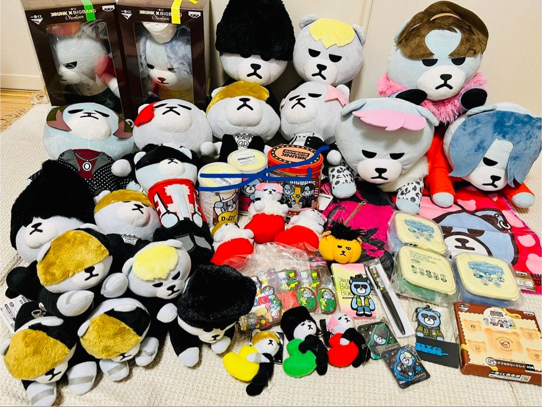 KRUNK BIGBANG ぬいぐるみ　グッズセット