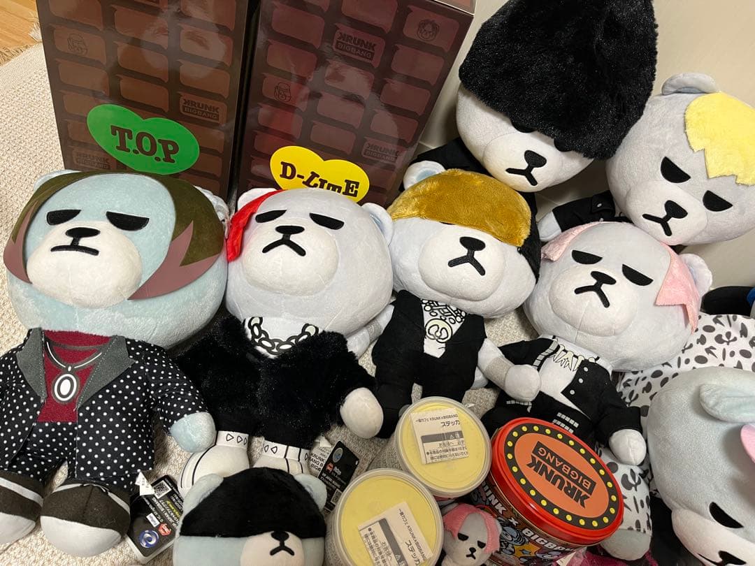 KRUNK BIGBANG ぬいぐるみ　グッズセット