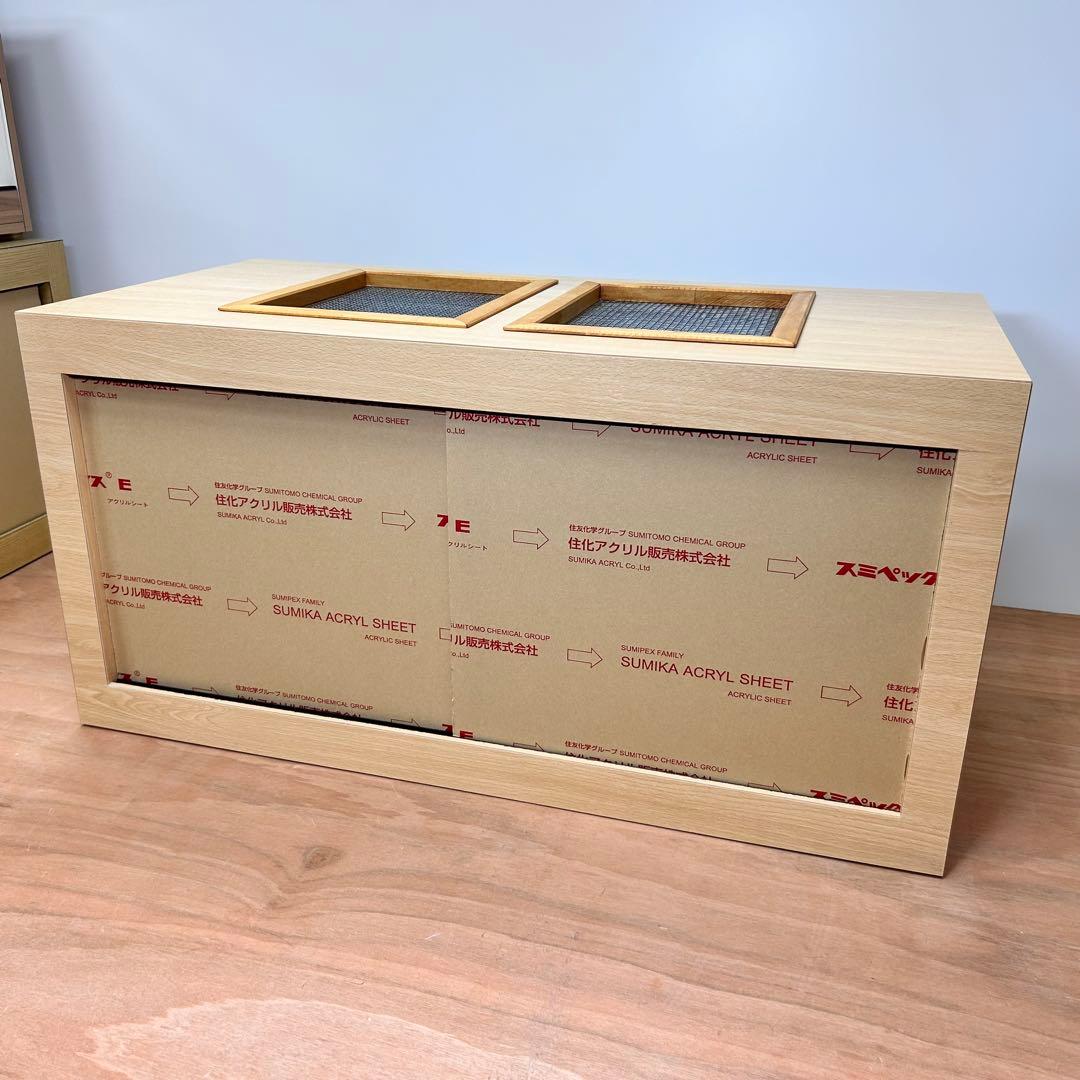 木製　爬虫類ケージ｜小動物　メラミン化粧板　飼育ゲージ　ハンドメイド