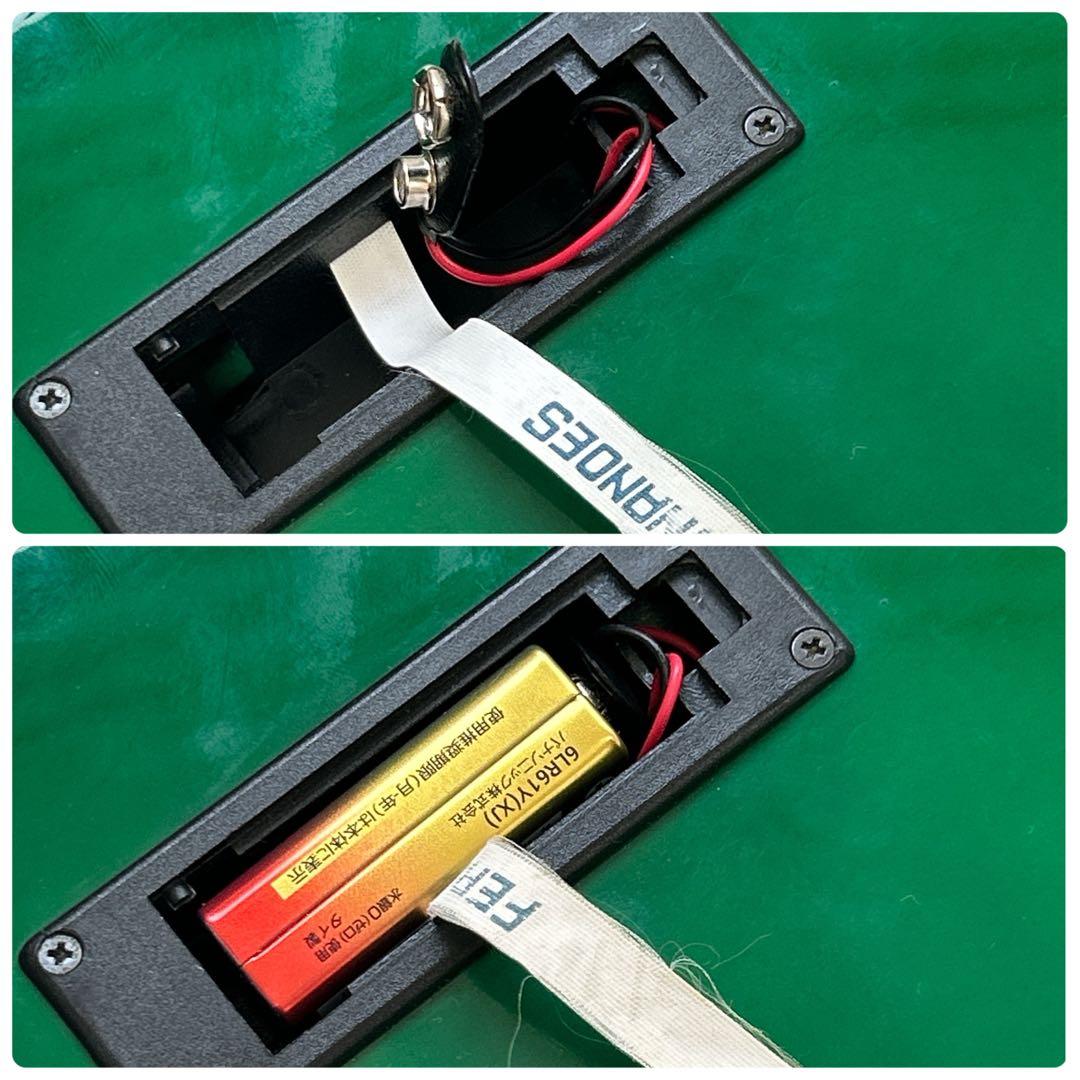 FERNANDES ZO-3 グリーン フェルナンデス アンプ内蔵ミニギター