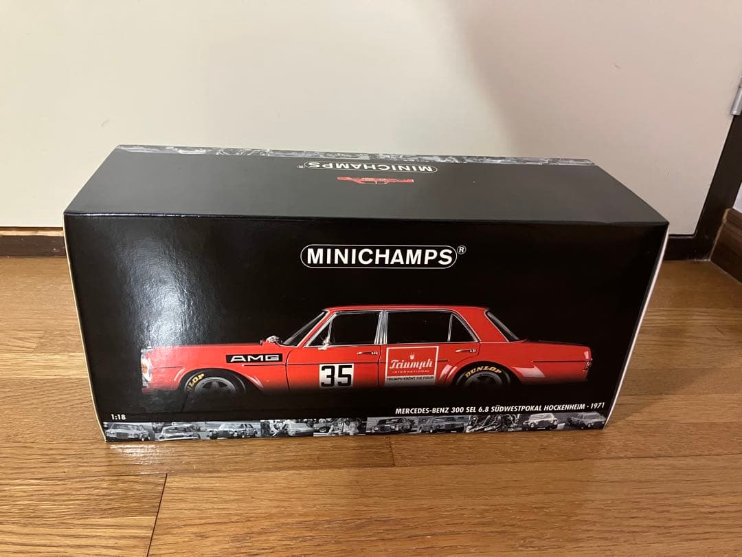 未開封 1/18 MERCEDES-BENZ 300 SEL 6.8 1971