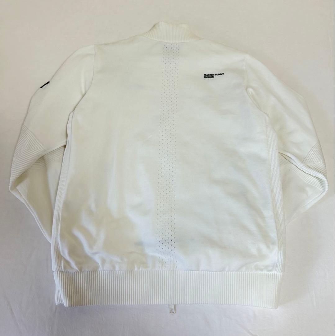 白ジップアップ リバーシブルジャケット