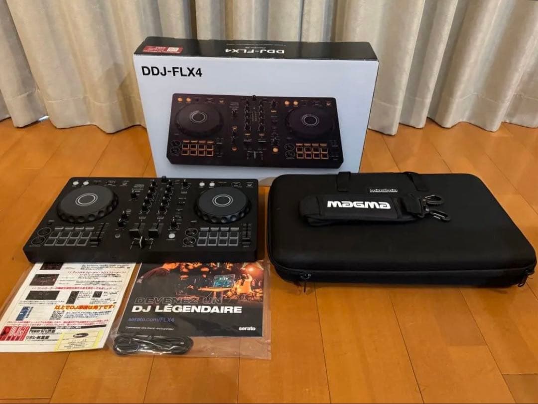 【美品】Pioneer DJ DDJ-FLX4 DJコントローラー・ケースセット