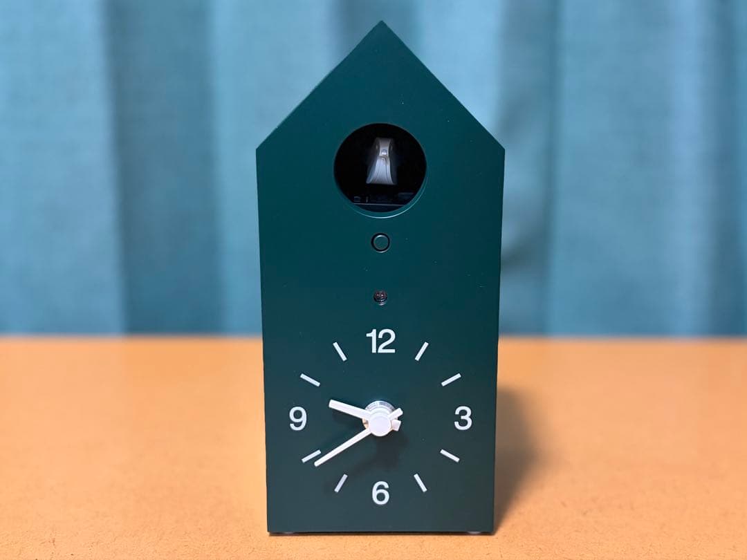 無印良品 鳩時計 小 ダークグリーン