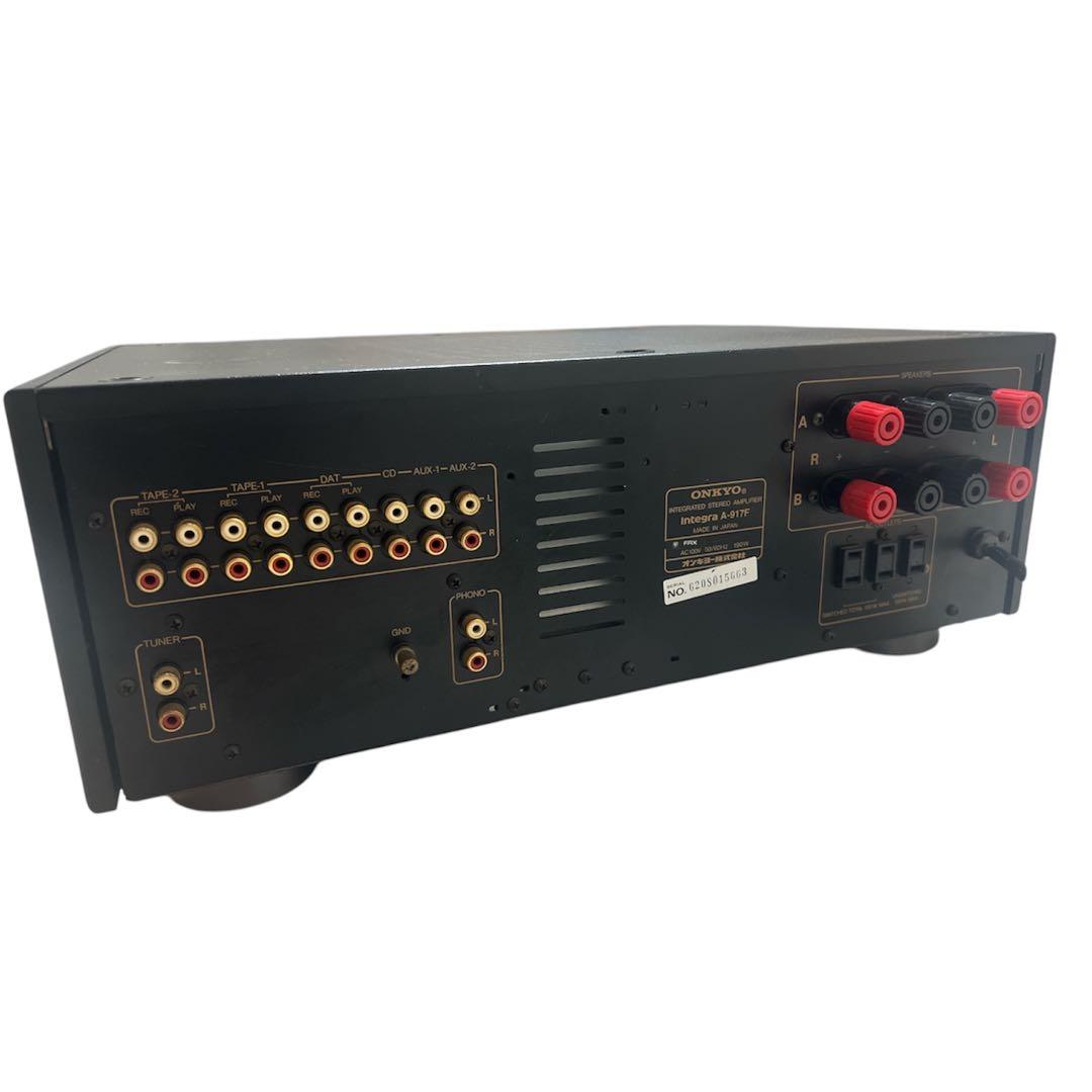 【美品】ONKYO プリメインアンプ ブラック A-917F オンキョウ