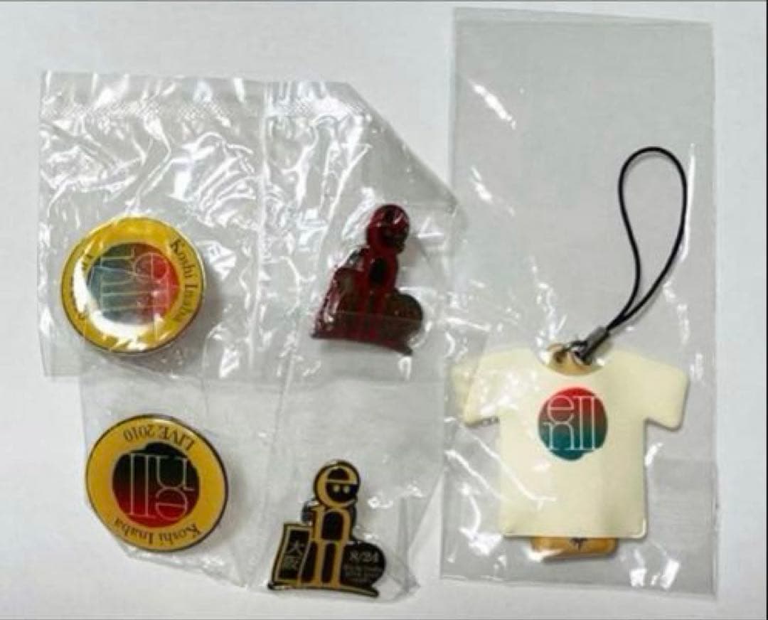 稲葉浩志　LIVE2010　～enⅡ～ ガチャガチャ　フルコンプセット