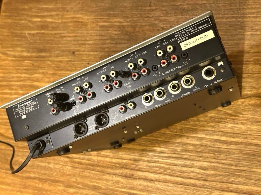 Pioneer DJM-600 DJミキサー (ジャンク品)