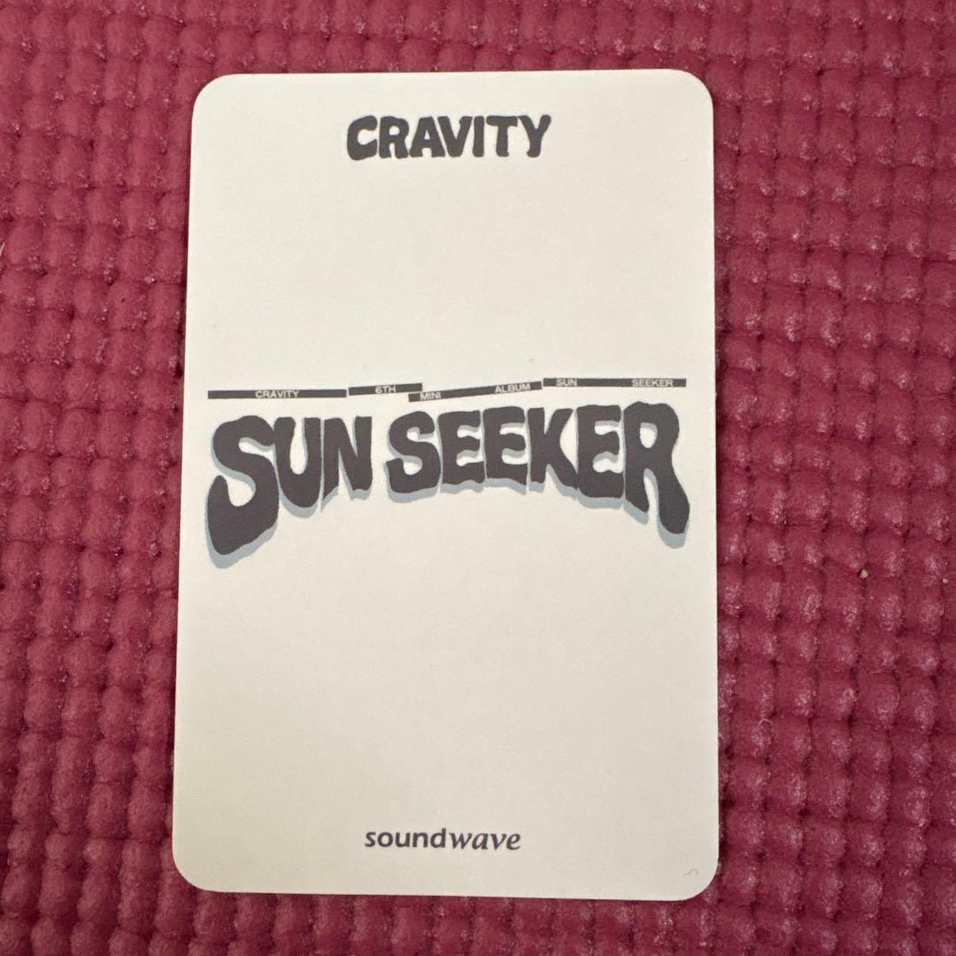 CRAVITY SUNSEEKER soundwaveラキドロ　トレカ 3枚