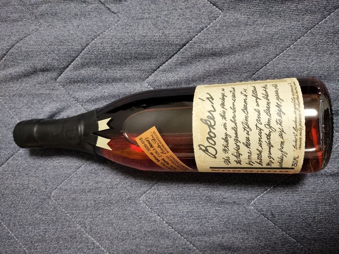 ブッカーズ 木箱付き ウイスキー750ml 1本　新品未開封