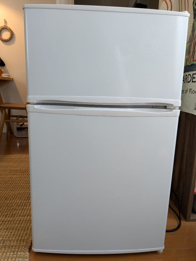 maxzen 2ドア冷蔵庫 90L