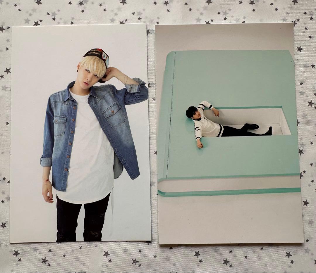 SUGAセット フォト ポラロイド トレカ キーホルダー BTS シュガ ユンギ