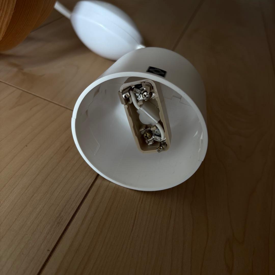 ヤマギワ　ヤコブソンランプ　ペンダントライト　人感センサー電球　コードリール付き