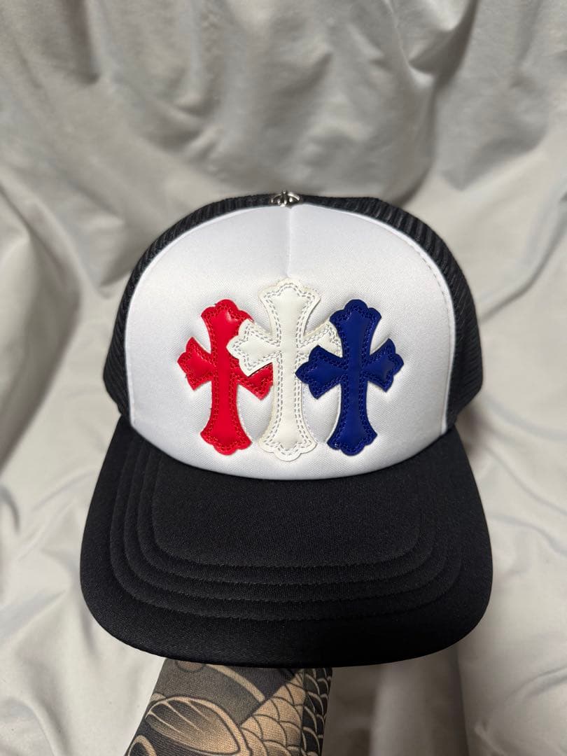 CHROME HEARTS クロスモチーフキャップ