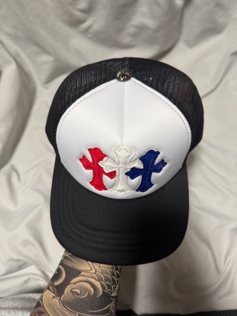 CHROME HEARTS クロスモチーフキャップ