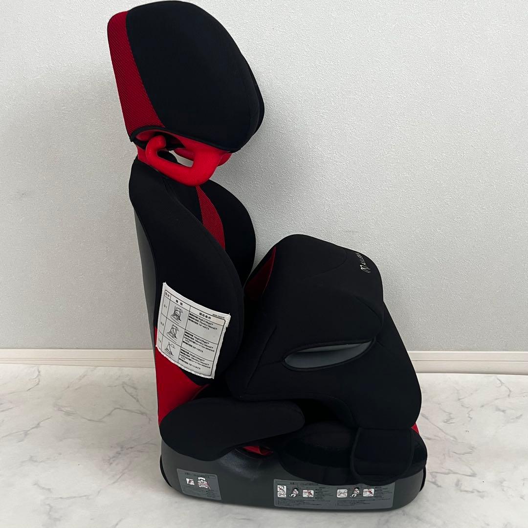 エールべべ サラット3 ステップ クワトロST ブラック ジュニアシート