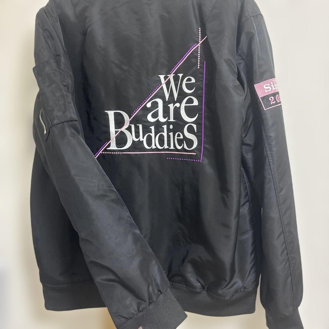 櫻坂46くじラスト賞 We are Buddies ブラック MA-1ジャケット