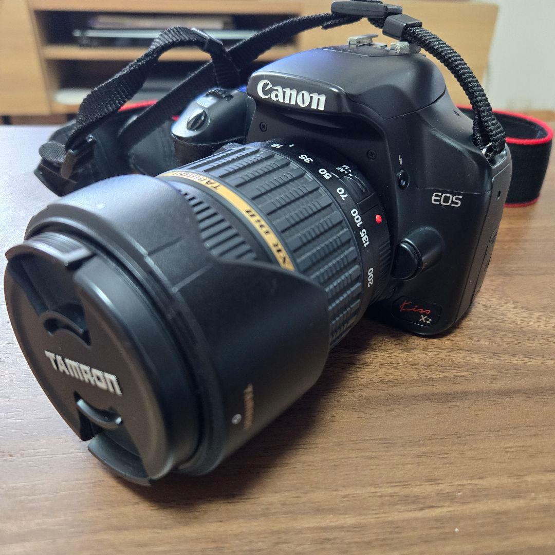 Canon EOS X2 デジタル一眼レフカメラ　Tamron レンズ付き