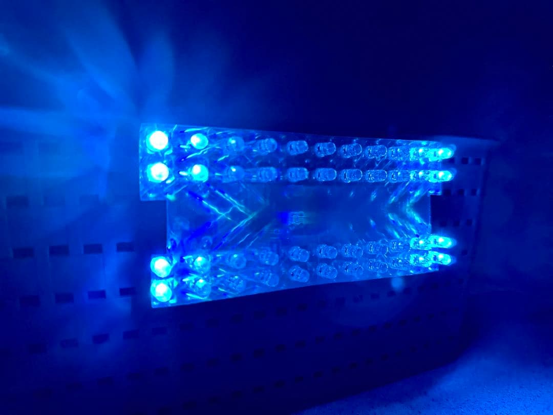 XJR400 XJR1200 4HM RGB流星 テールランプ LED レインボ