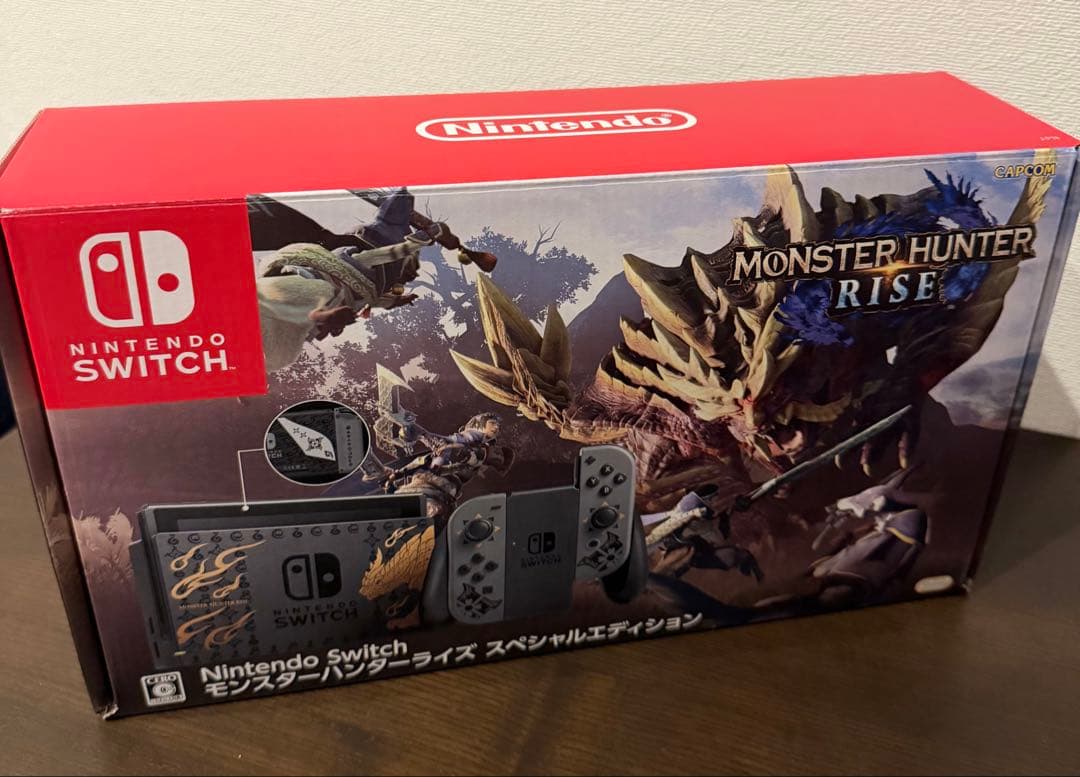 Nintendo Switch 本体　モンスターハンターライズモデル　初期化済み