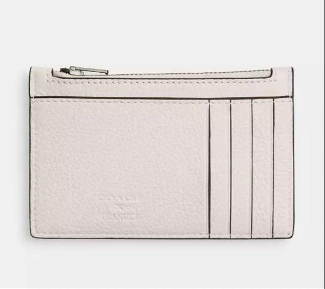 COACH×PEANUTSカードケース　チョークマルチ