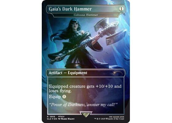 マジック：ザ・ギャザリング Secret Lair x FINAL FANTASY Weapons Foil