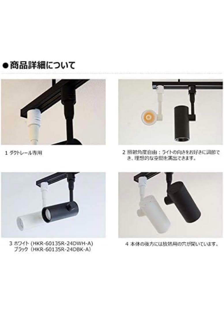 ヒカリ屋　LED一体型スポットライト　3本セット