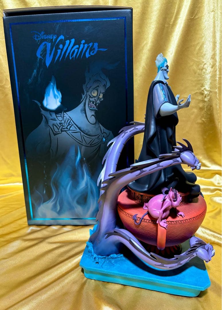 ディズニーストア　ハデス　ヴィランズ　ヘラクレス　ライティング　フィギュア　置物
