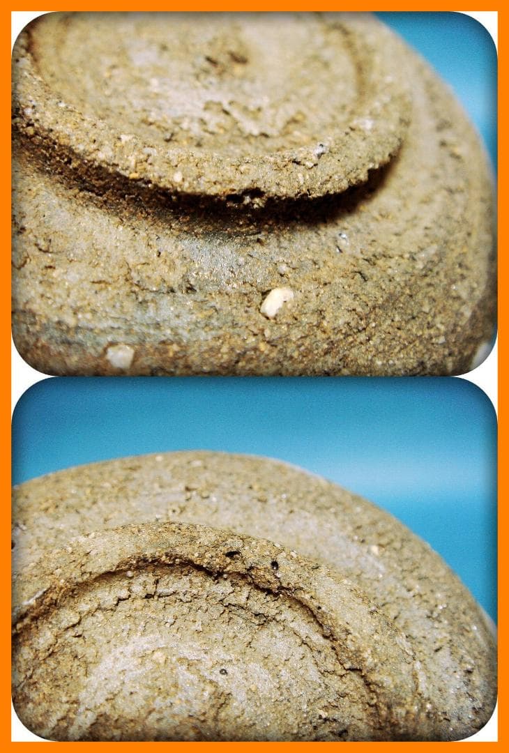 713『斑唐津 ぐい呑』　/骨董品 古美術 アンティーク 古玩