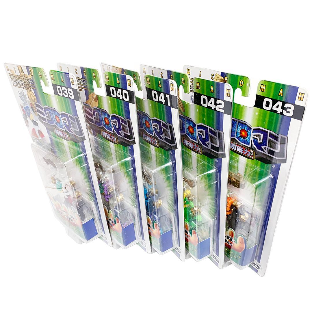 未開封 スーパーミクロマン ５種セット アーサー イザム ウォルト エジソン