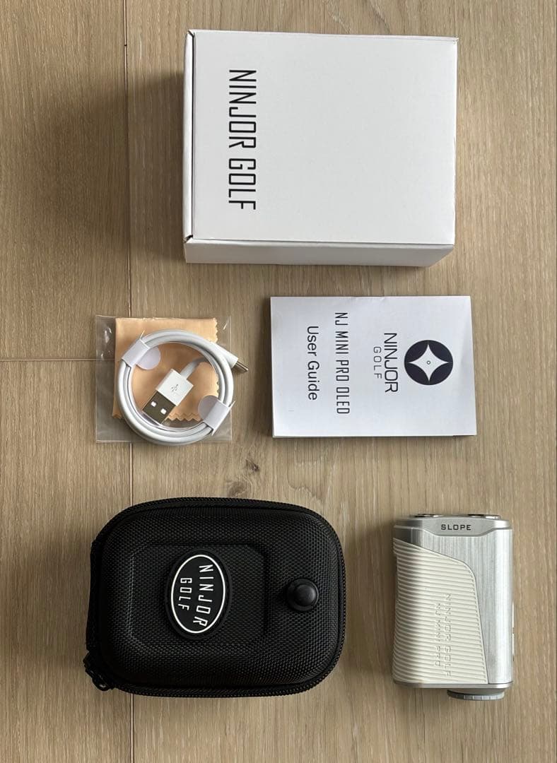 NINJOR GOLF ゴルフ用距離計 スロープ機能付き