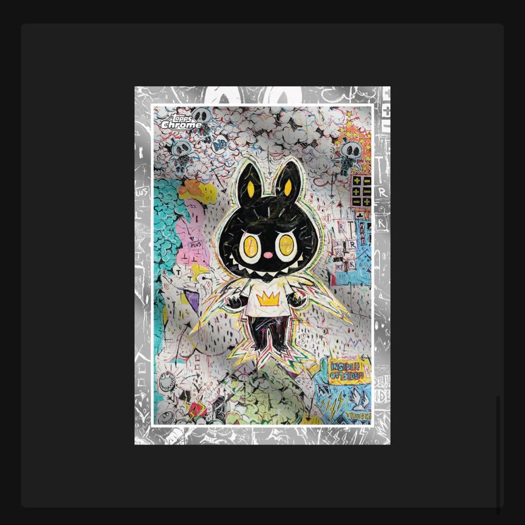 Topps Chrome 10周年記念ボックス LABUBU 5Box