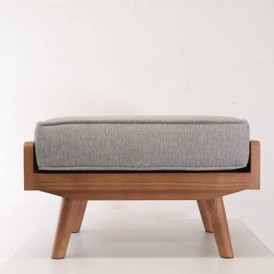 展示品 24年製 ウニコ アルベロ カバーリング オットマン チーク色 ベージュ