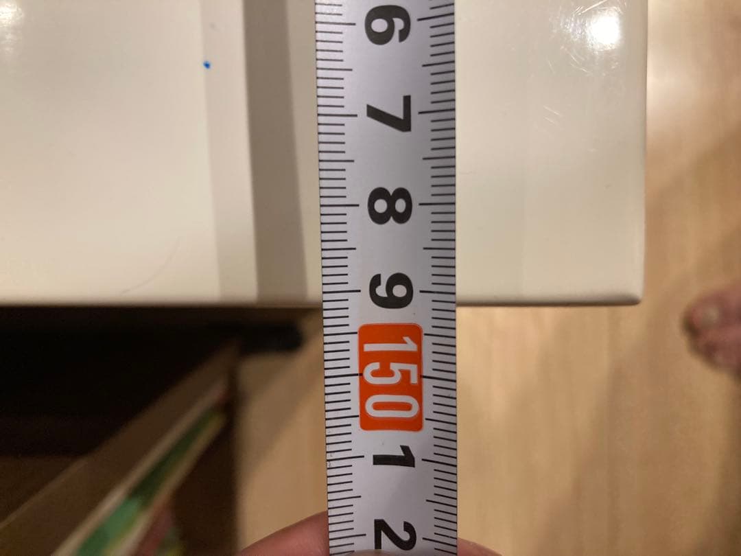 ホワイト 引き出し式 テレビボード（ニトリ製、2020年購入）