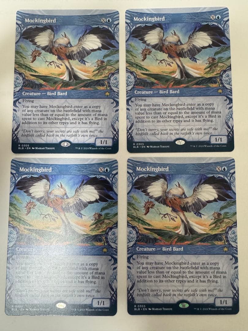 MTG ショーケース マネドリ　英語非Foil4枚