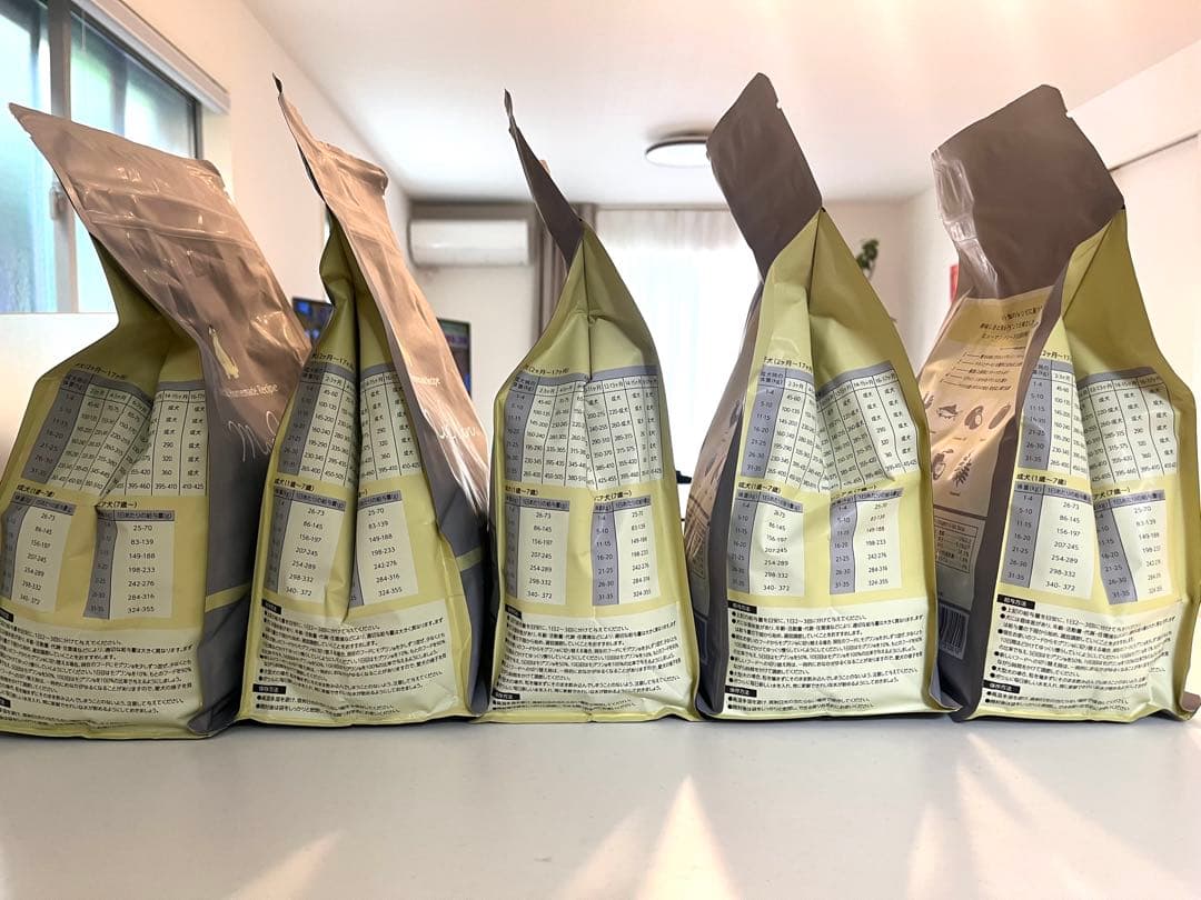 Mog Wan ドライフード 5袋セット