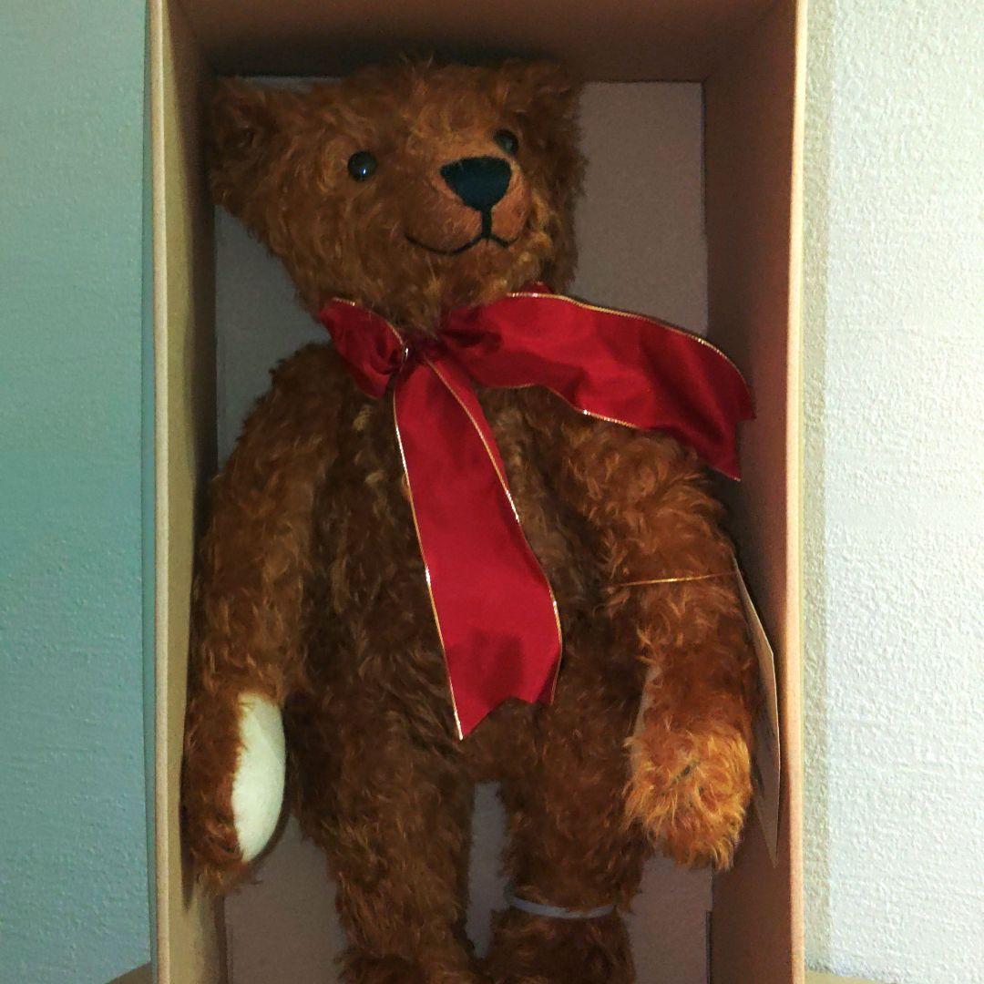 サン・アロー　テディベア・テディガールレプリカ　熊ぬいぐるみ　美品