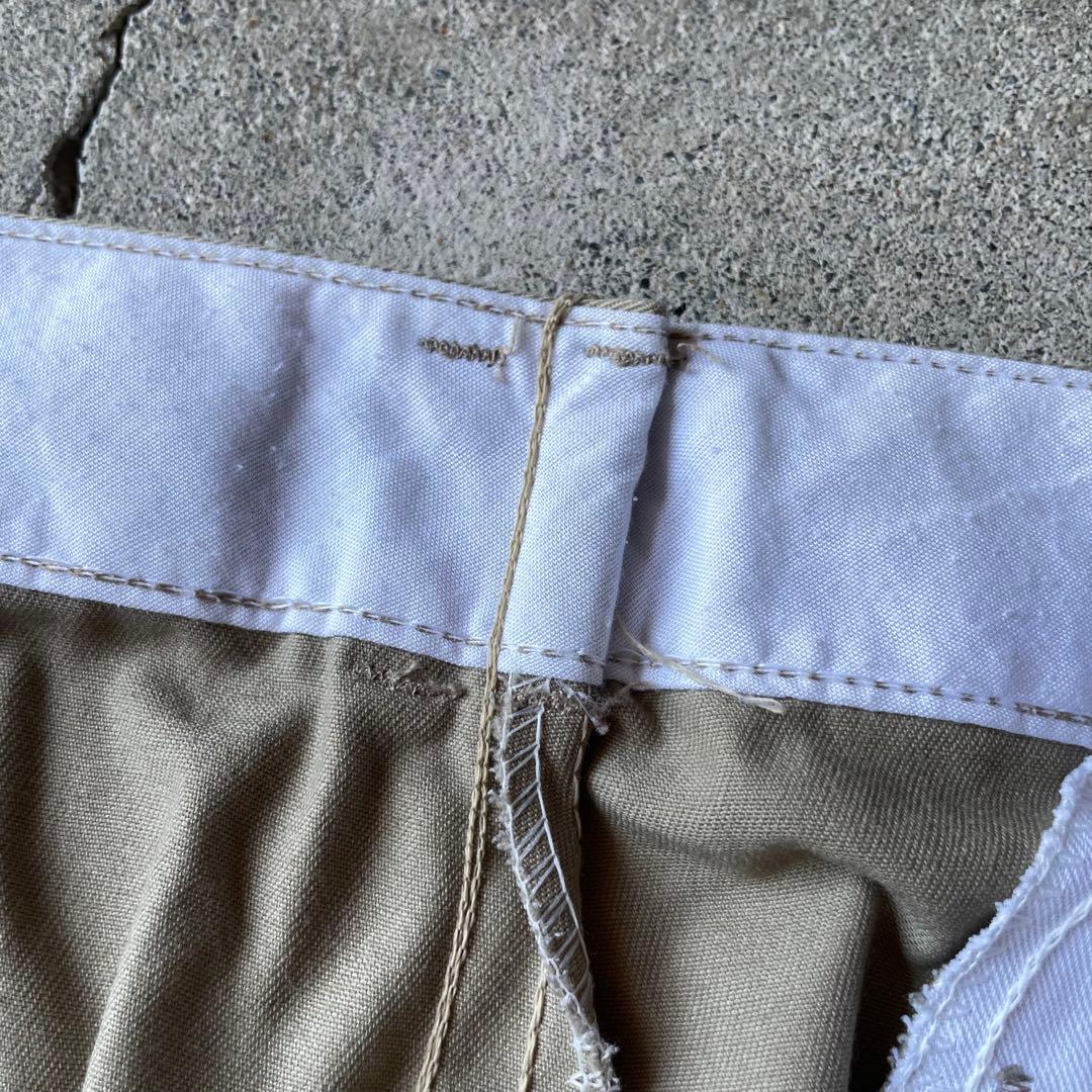 80s チビタグ Dickies USA製 874 ワークパンツ W34 L32