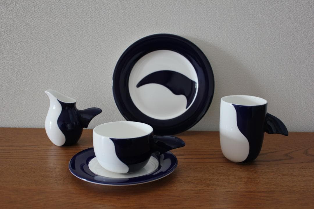 石井竜也　ACRI　マグ　カップ&ソーサー　クリーマー　プレート 　5点セット