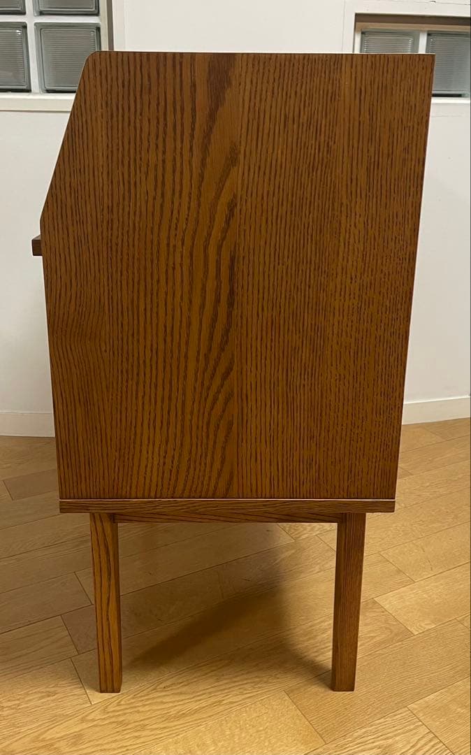 ウニコ/ドレッサー ミラー付き兼　キャビネットデスク