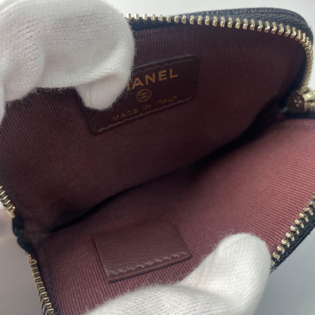 シャネルCHANEL ジップパース キャビアスキン AP2061ランダム.