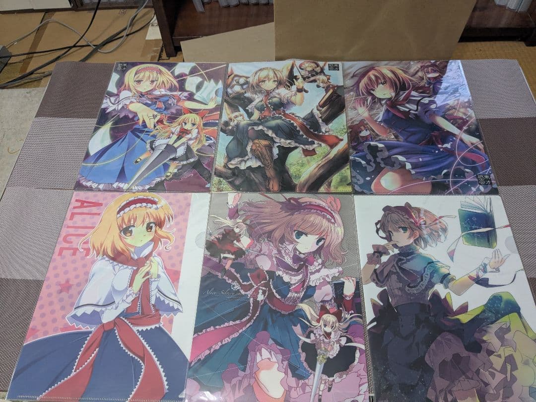 東方Project アリス・マーガトロイド クリアファイル セット①